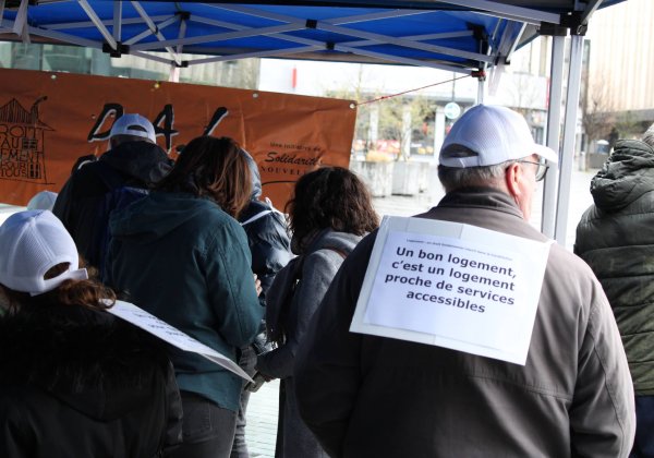 Belgian Housing Action Day : Nous étions présents